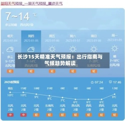 长沙未来15天晴雨频繁切换，注意防暑备伞 V9.32.1