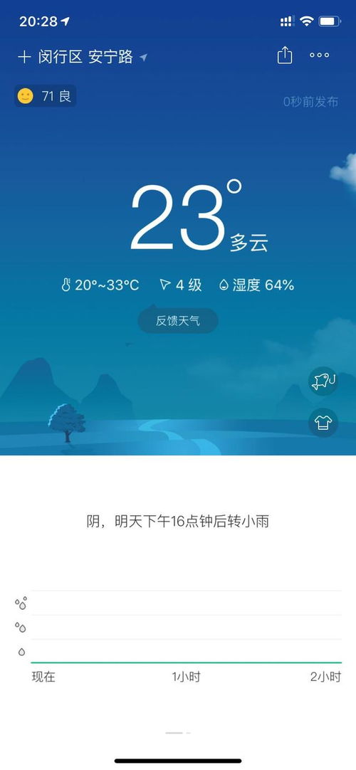 及时天气预报，精确到分，一键下载，生活更从容