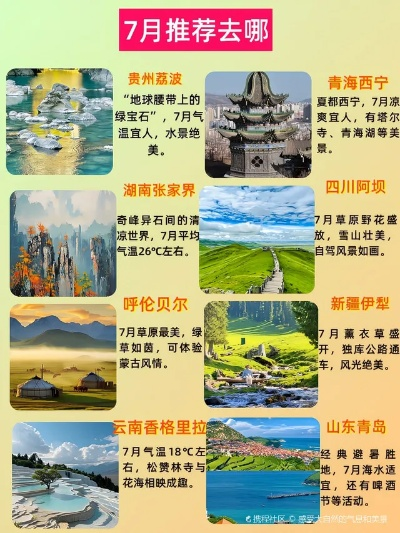 7月份去哪里旅游最好国内，避开酷暑，邂逅清凉与美景